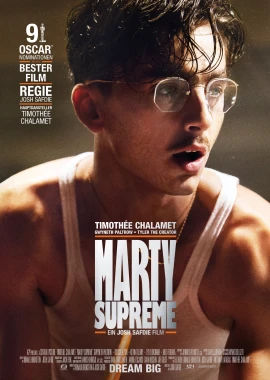 Marty Supreme film poster image