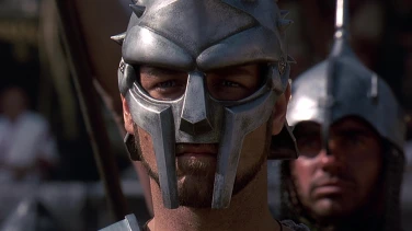 Gladiator film trailer button