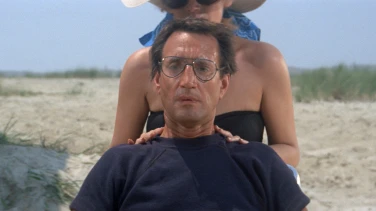 Jaws film trailer button