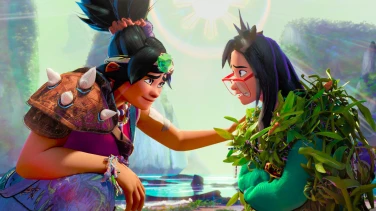 Forgotten Island film trailer button
