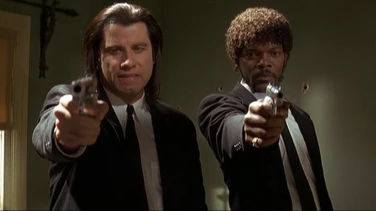 Pulp Fiction film trailer button