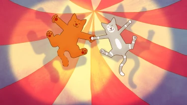 Tommy Tom und der verschwundene Teddybär film trailer button