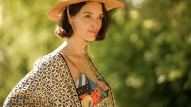 Niki de Saint Phalle film trailer button