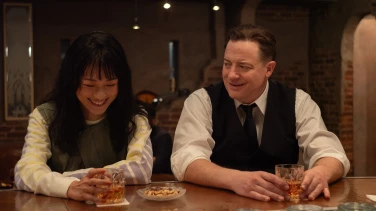 Rental Family film trailer button