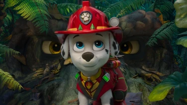 Paw Patrol: Der Dino Film film trailer button