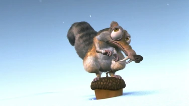 Ice Age film trailer button