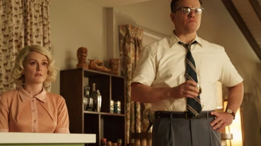 Suburbicon film trailer button
