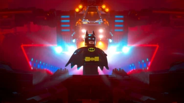 The Lego Batman Movie film trailer button