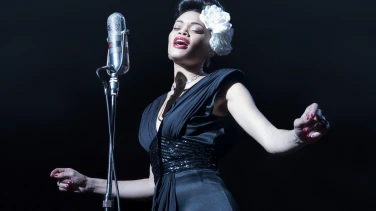 The United States vs. Billie Holiday film trailer button
