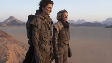 Dune: Part One film trailer button