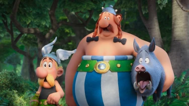 Asterix und das Königreich Nubien film trailer button