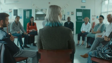 The Outrun film trailer button