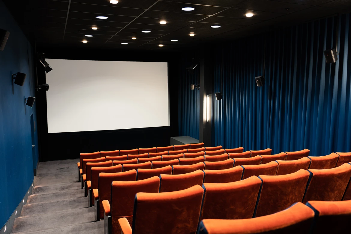 Bourbaki cinema hall view