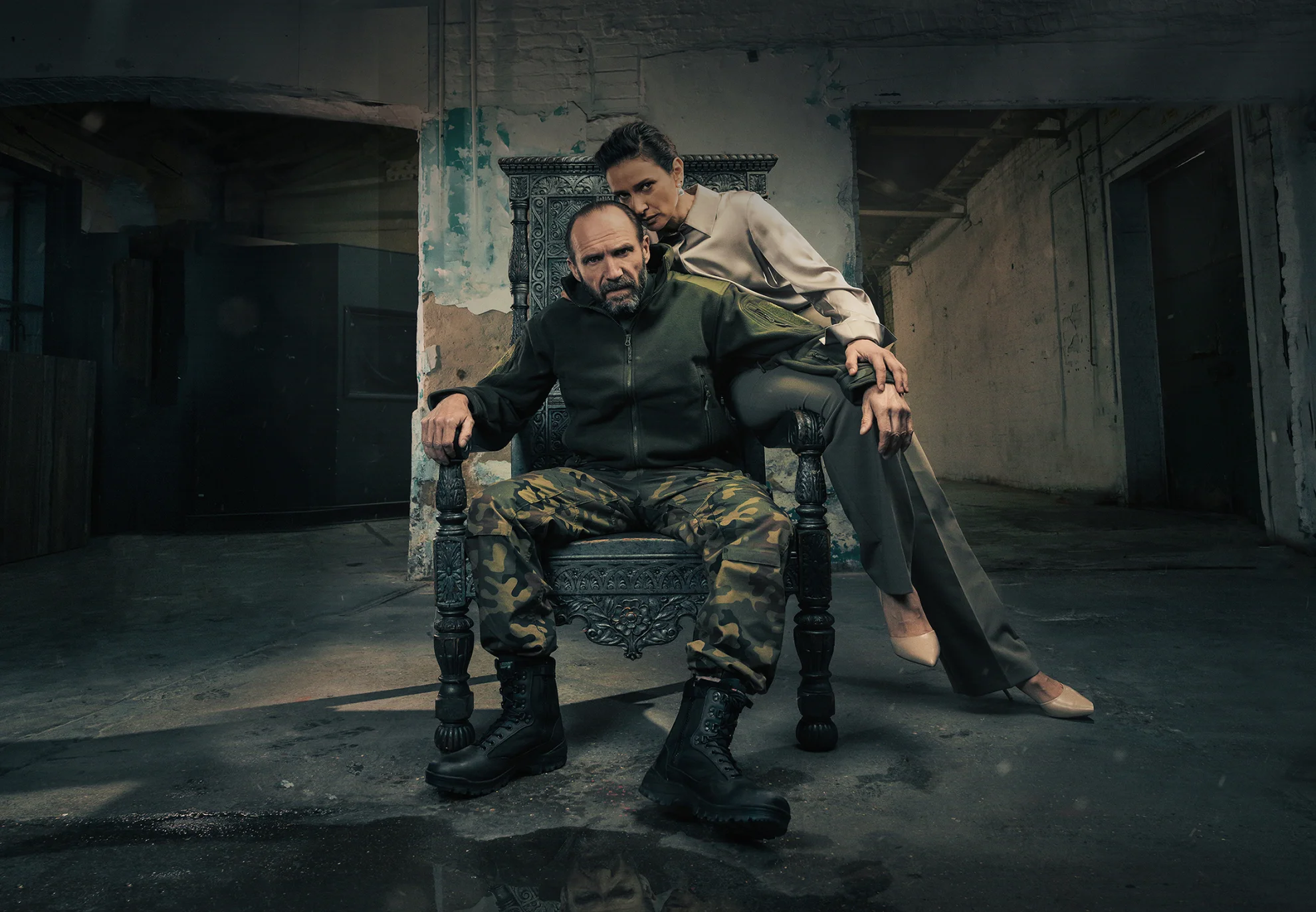 Macbeth: Ralph Fiennes & Indira Varma hero banner image