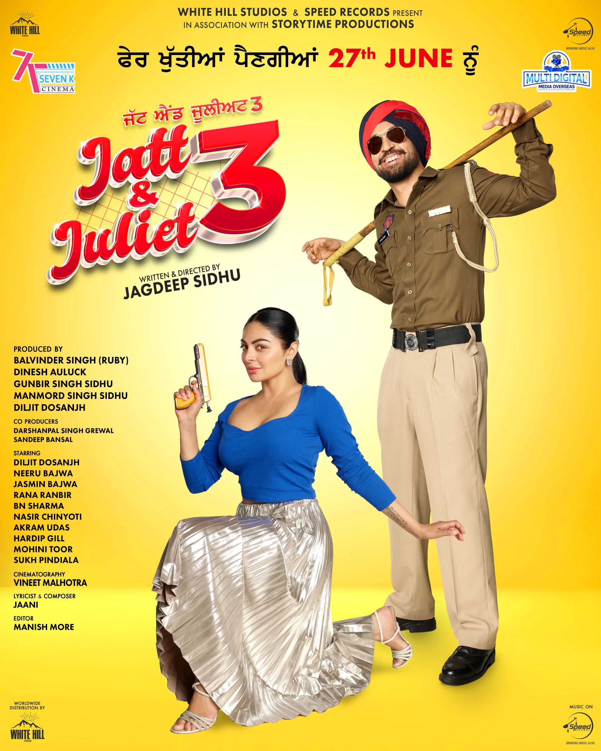 Jatt & Juliet 3 hero banner image