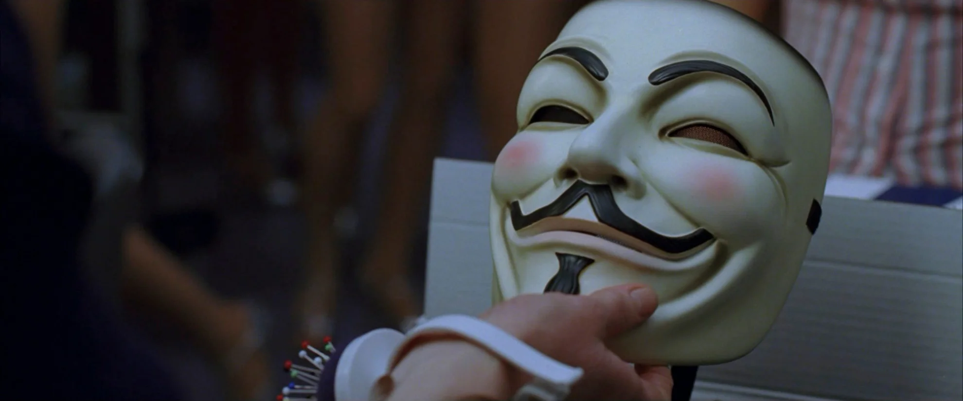 V for Vendetta hero banner image placeholder